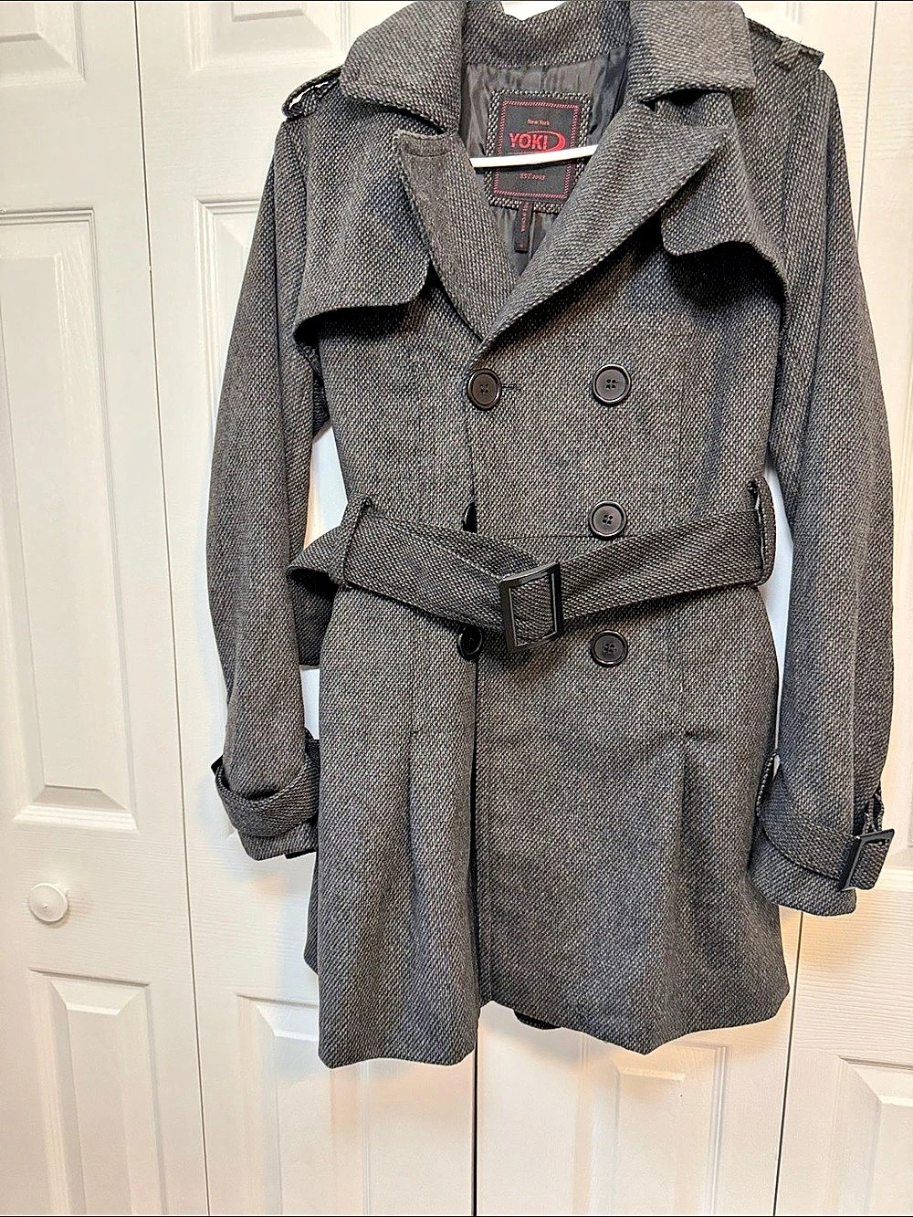 Women’s Grey Trenchcoat